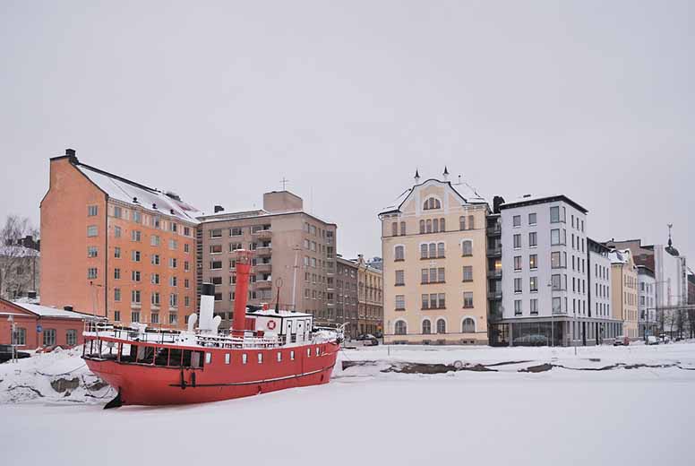 Talvipäivä Helsingissä