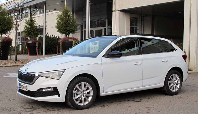 Škoda Scala on taidokkaasti venytetty pikkuauto
