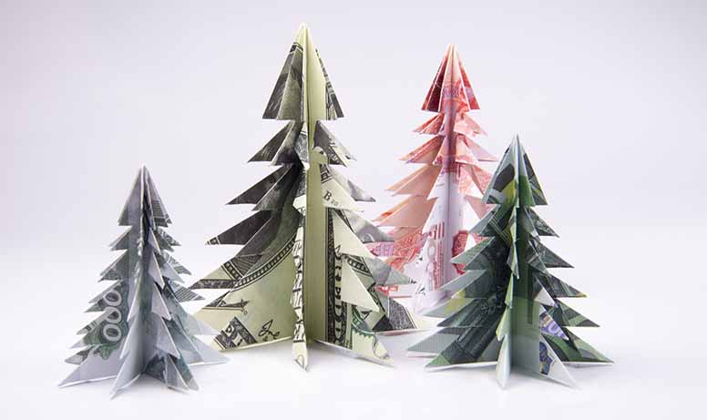 Seteli, origami, kuusi