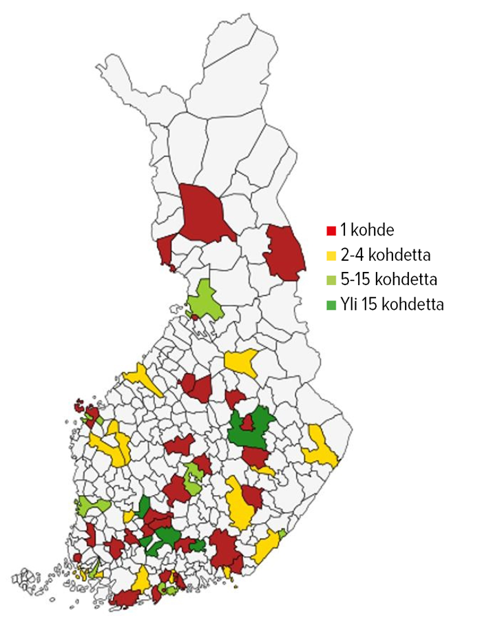 Senioritalot kartalla