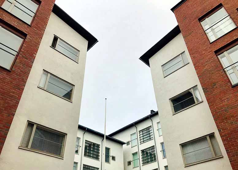 Uusi aKerrostalo Helsingin Vallilassa