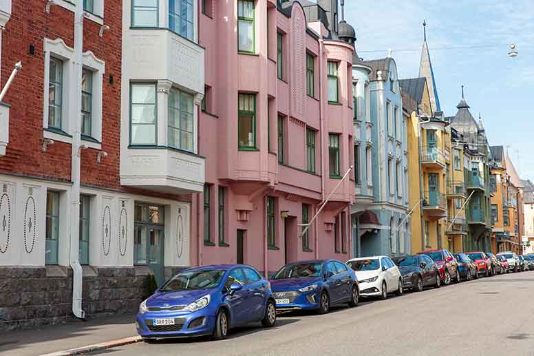 Taloja helsingin kantakaupungissa_ 