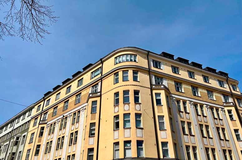 Kerrostalo Helsinki Töölö