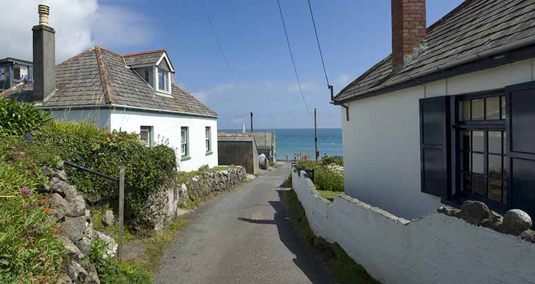 Talo Cornwallissa Isossa Britanniassa