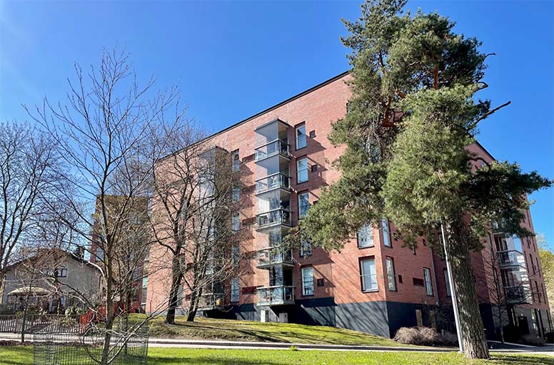 Kerrostalo Helsingin Hermannissa