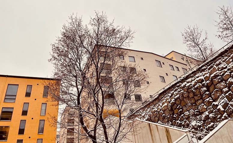 Kerrostalot Helsingin Hermannissa