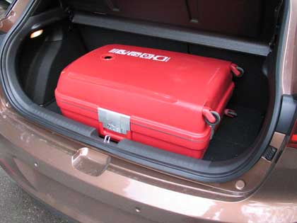 Hyundai i20:n tavaratilan koko on 301 litraa.