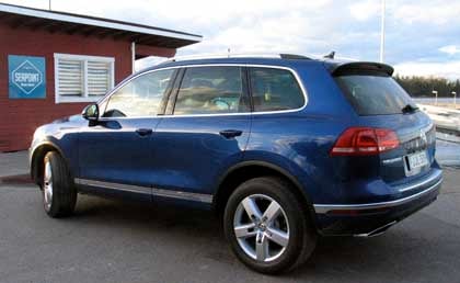 Volkswagen Touaregin 19-tuumaiset Everest-vanteet maksavat veroineen reilut 2400 euroa ylimääräistä.