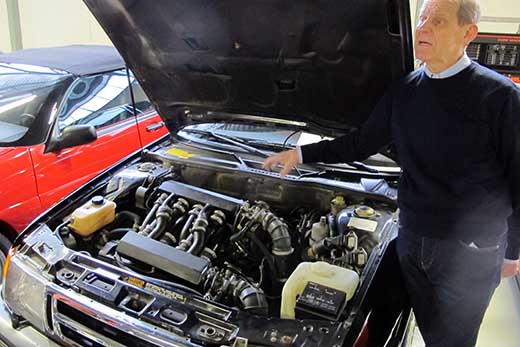 Uudenkaupungin autotehtaan museosta löytyy muun muassa V8-koneisen Saab 9000:n prototyyppi, jota museon johtaja Ilkka Ruohonen esittelee mielellään yhtenä esimerkkinä paikallisesta osaamisesta. 