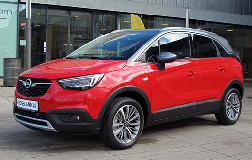 Opel Crossland X esiteltiin suomalaistoimittajille pohjoismaisessa pressitilaisuudessa Tanskassa maaliskuun loppupuolella. 