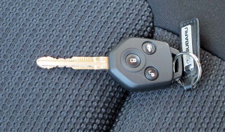 Subarun avain henkii menneitä aikoja: sen kärki ei taitu sisään. 