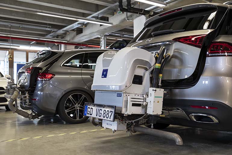 PEMS eli Portable Emission Measurement System on mittalaite, jolla tutkitaan ajonaikaisia päästöjä laboratoriomittausten lisäksi. 