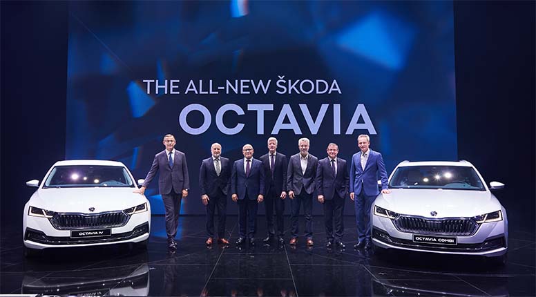 Škoda Octavia uusi täysin ilmeensä