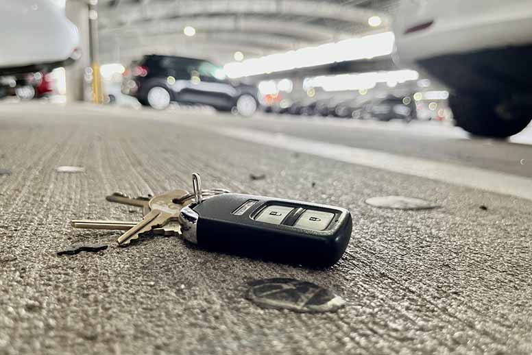 Apua, hukkasin autoni avaimet – mitä teen?