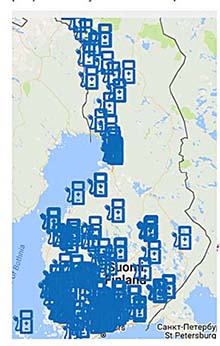 Sähköautojen latauspisteet Kuva: sahkoinenliikenne.fi