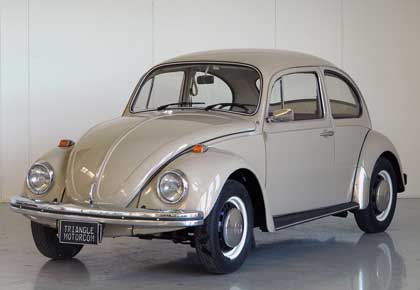 Volkswagen 1300 on myynnissä Huutokaupassa Turussa toukokuussa.