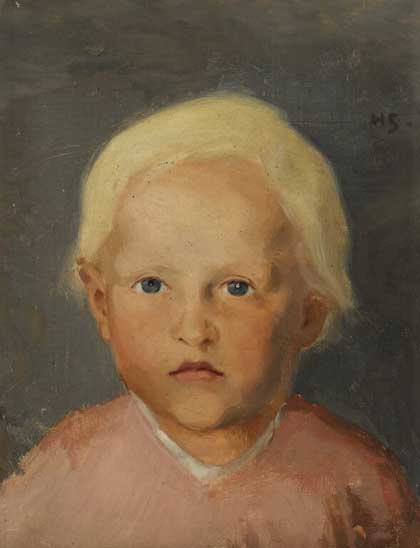 Helene Schjerfbeck: Liinatukkainen poika on vuodelta 1878.