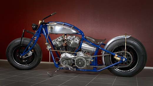 Hagelstamin tammikuun kuukausihuutokaupassa myynnissä ollut moottoripyöräharvinaisuus Harley-Davidson FXRT Sport Glide-ecl 1200 Shovelhead on ajamaton, joten 16 000 euron lähtöhinta oli perusteltu. Kuva: Hagelstam