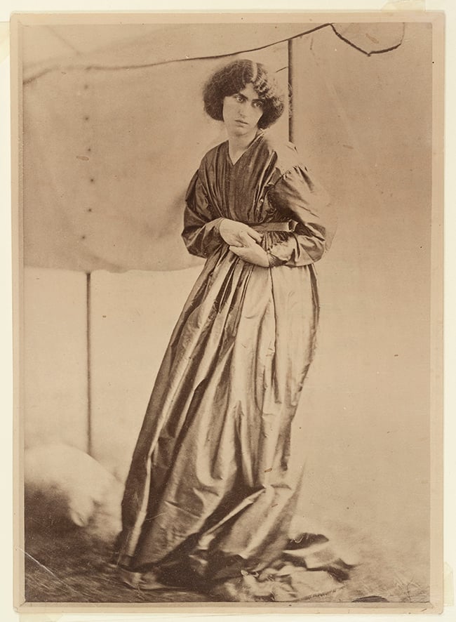 John Robert Parsons: Jane Morris , 1865. William Morris Gallery, London Borough of Waltham Forest