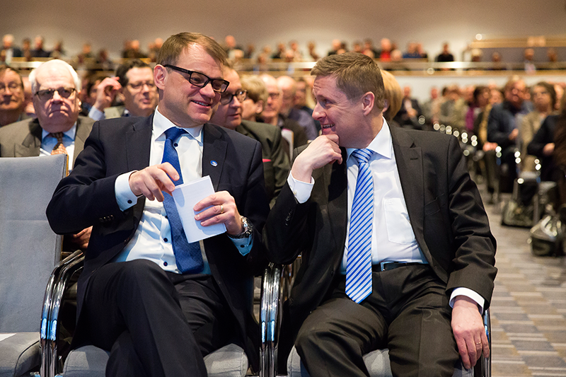 Pääministeri Juha Sipilä Vero2017:n avajaisissa: "Osinkoveron korotusta en tule hyväksymään"