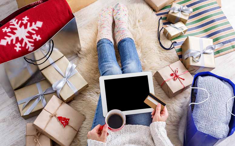 Jouluostoksilla netissä