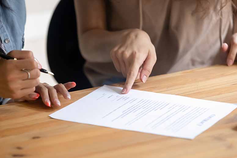 Sopimuksen allekirjoitus