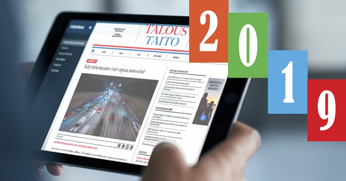Taloustaidon luetuimmat jutut 2019 – perinnöt, autot ja matkailu napsivat klikkejä