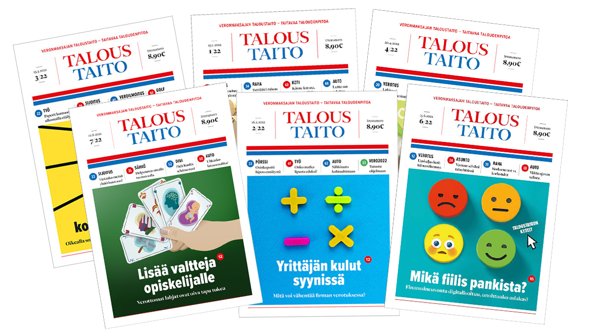 Taloustaidon kannet 2022