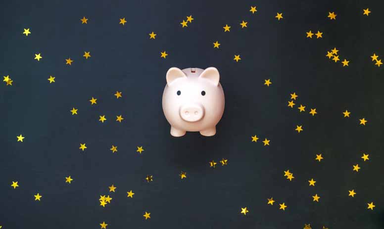 Säästöpossu ja tähtitaivas