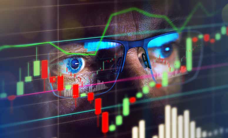 Pörssikurssit, silmät ja silmälasit