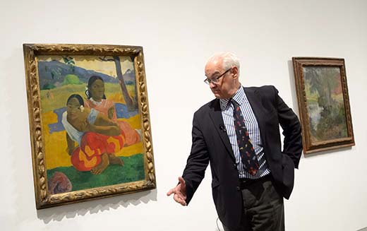Paul Gauguinin maalaus Koska menet naimisiin? myytiin 300 miljoonalla dollarilla vuonna 2015. Kuva Lehtikuva