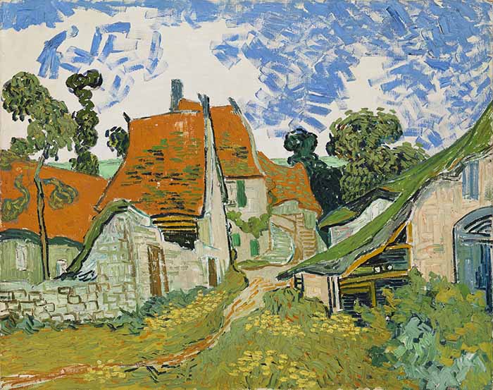 Vincent van Goghin (1853–1890) Katu, Auvers-sur Oise vuodelta 1890 hankittiin ensimmäisenä museohankintana Suomeen Ateneumin kokoelmaan. Van Gogh maalasi uransa alkuvaiheessa perinteisiä tummansävyisiä hollantilaismaisemia. Ne ovat keräilykohteita. Myöhemmin hän alkoi tehdä maalauksia postimpressionistisesti vahvoilla vastaväreillä ja levottomalla tyylillä. Niistä tuli kymmenien miljoonien arvoisia sijoituskohteita. Vincent van Goghin näyttely on tulossa syksyllä 2020 Didrichsenin taidemuseoon Helsinkiin. Kuva: Kansallisgalleria