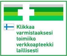 EU:n alueella toimivilla verkkoapteekeilla on verkkosivullaan heinäkuun alusta lähtien yhteinen tunnus.