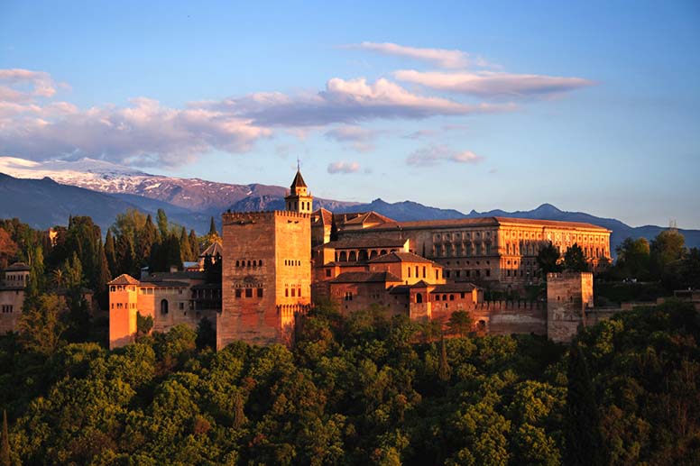 Alhambra Granadassa Espanjan Andalucíassa