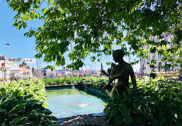 Lomalla Helsingissä