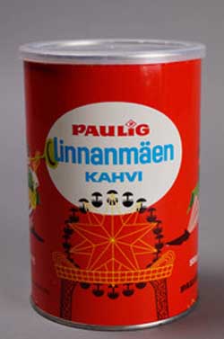 Paulig kahvipurkki Helander