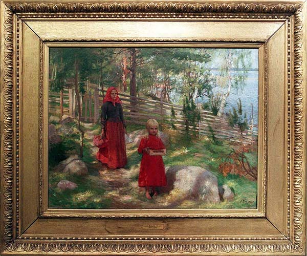 Huutokaupoissa myytiin 1990-luvulla hyvin erihintaisia Albert Edelfeltin maalauksia, vaikka ne olivat kaikki arvostetulta tuotantokaudelta 1890-luvulta. Esimerkiksi Mansikoita (kuvassa) huudettiin 429 000 eurolla, mutta Pallas Athene 20 000 eurolla. Hintaerot osoittavat, että nimi, hyvä tuotantokausi ja kallein tekniikka eivät riitä, vaan yksittäisen teoksen hinnoittelu koostuu useasta eri tekijästä. Kuva: Lehtikuva